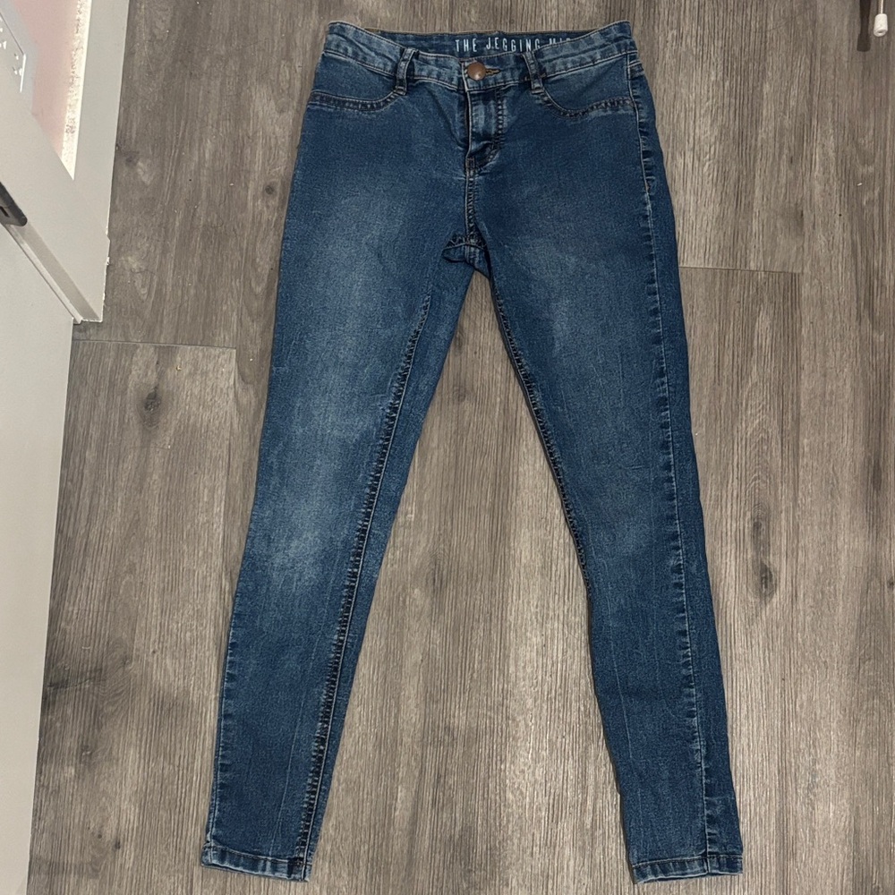 Mid Rise Blue Jeggingz